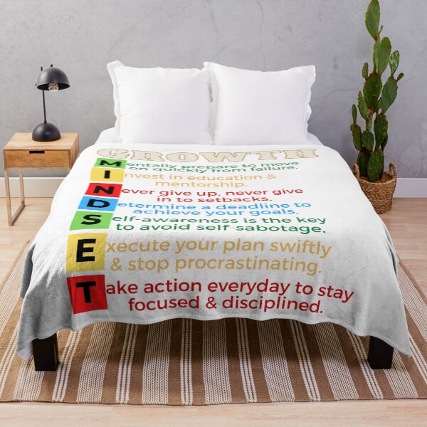 Item preview, Growth Mindset INSPIRATIONAL Motivational Design designed and sold by LevelUpMerch.