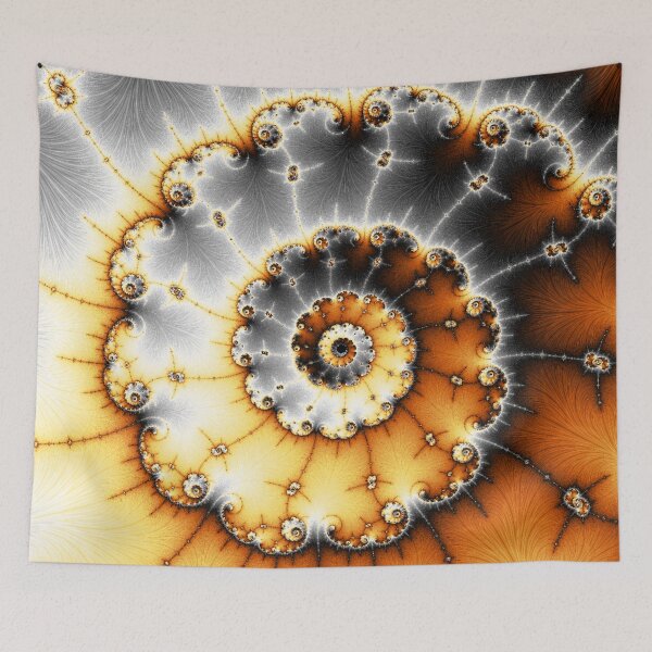Item preview, Golden Labyrinth | Simple Fractals designed and sold by JillyJ05.