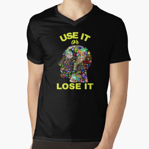 Vista previa del artículo con la obra «úsalo o pierdelo. cerebro. signo de interrogación», diseñado y vendido por doctors-apparel.