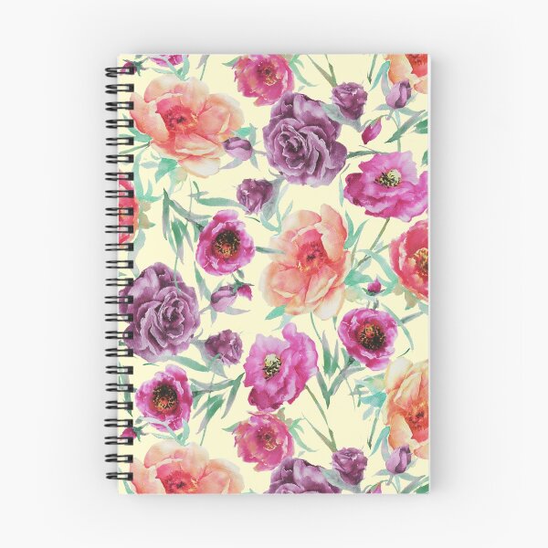Item preview, Watercolor Colorful Flowers designed and sold by Beakka.