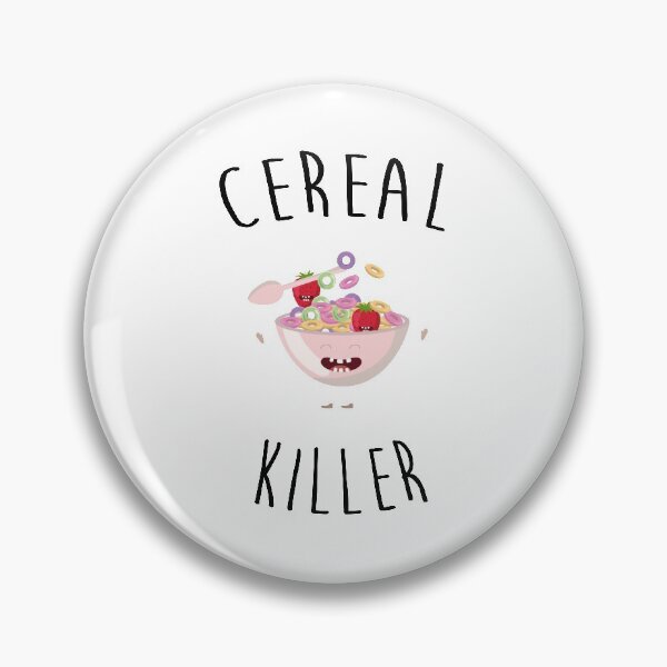 Item preview, cereal killer, serial killer puns designed and sold by Curlyhaire.