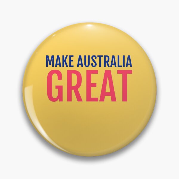 Item preview, Make Australia Great Again Red & Blue designed and sold by Radu Matei.