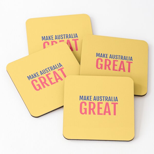 Item preview, Make Australia Great Again Red & Blue designed and sold by Radu Matei.
