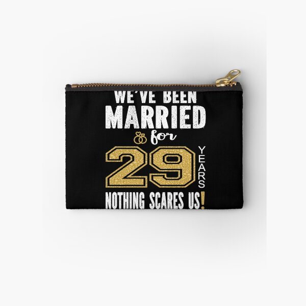 Item preview, We've Been Married For 29 Years Nothing Scares Us Couples print designed and sold by Grabitees.