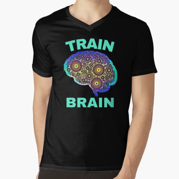 Vista previa del artículo con la obra «entrenar el cerebro. cerebro», diseñado y vendido por doctors-apparel.