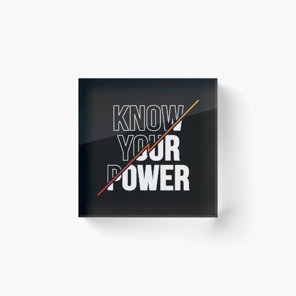 Item preview, Know Your Power designed and sold by sundayshapes.