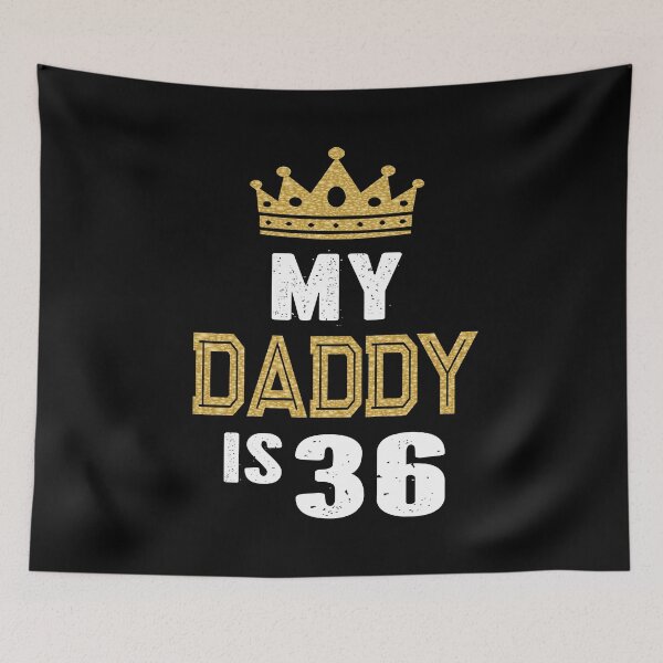 Item preview, My Daddy is 36 Years Old 36th Dad's Birthday Gift For Him product designed and sold by Grabitees.