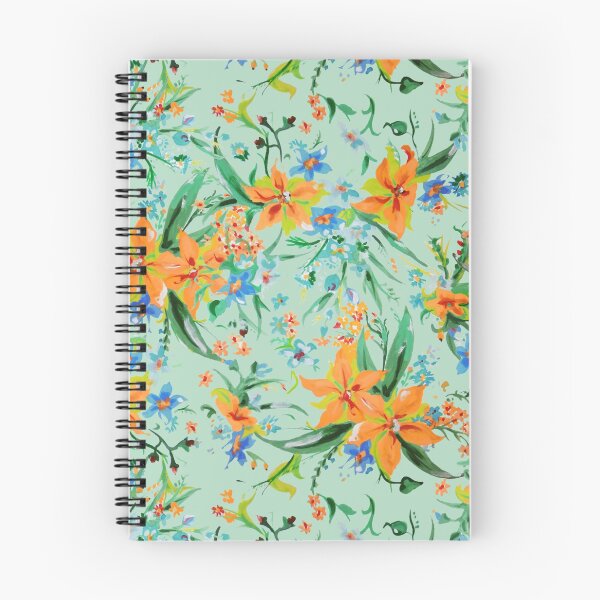 Item preview, Watercolor tropical yellow and green Flowers designed and sold by Beakka.
