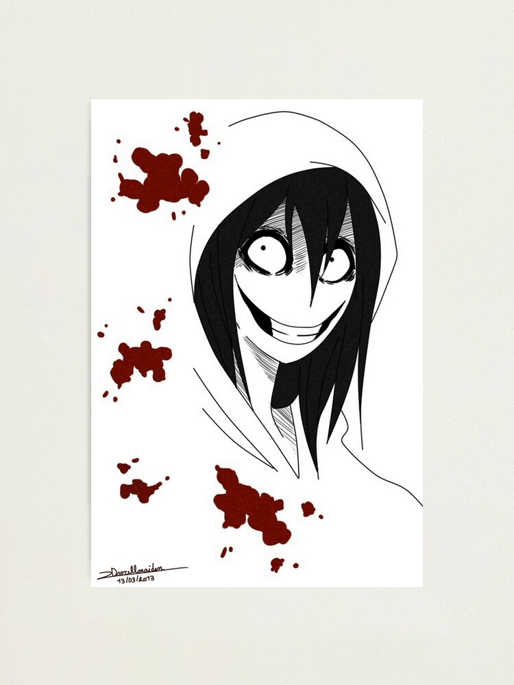 Jeff The Killer - Go to Sleep Poster for Sale by StatueGalaxy