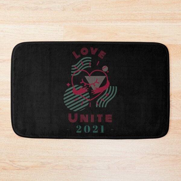 Item preview, 2021 Love Unite Retro Heart Hug Graphic designed and sold by WonderWear.