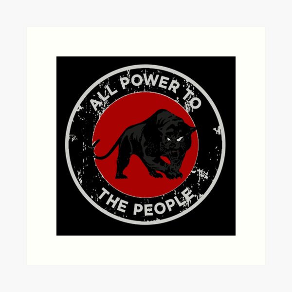 Black Panthers - All Power To The People Art Print