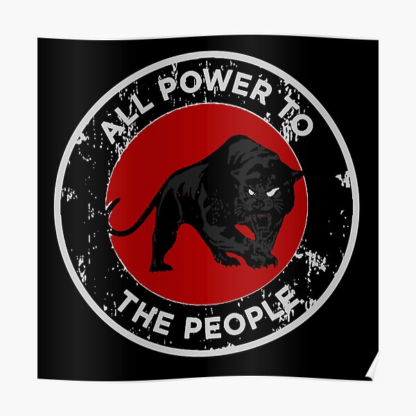 Black Panthers - All Power To The People Poster