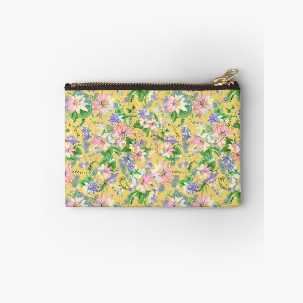 Item preview, Watercolor pink purple daisy Flowers designed and sold by Beakka.