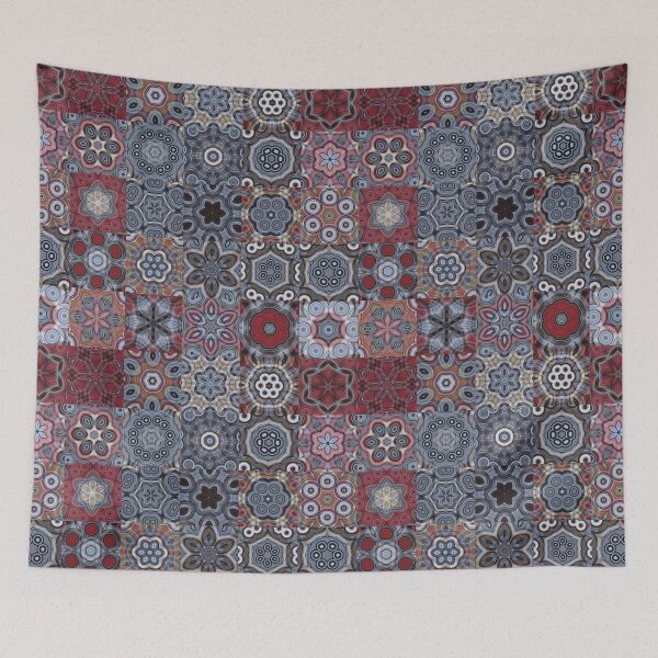 Item preview,  Mosaic Patchwork Abstract Artwork Artist Jenny Meehan  designed and sold by Jenny Meehan Art Prints and Patterns  .