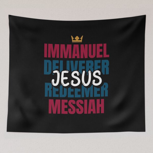Item preview, Immanuel, Deliverer, Redeemer, Messiah designed and sold by bugtalk.