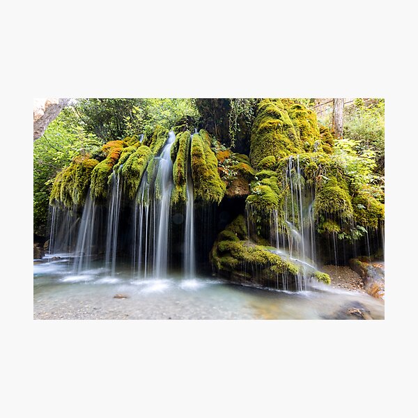 Capelli di Venere waterfalls Photographic Print
