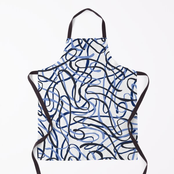 Item preview, Blue and White Abstract Pattern  designed and sold by Susie Gallery.