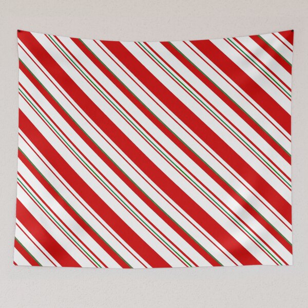 Item preview, Christmas Candy Cane Stripes designed and sold by nutmegfairy.