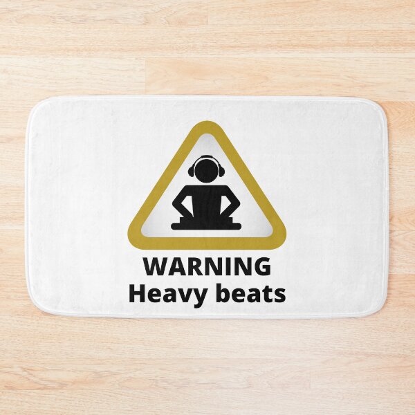 Item preview, Warning Heavy Beats designed and sold by Ndigwan.