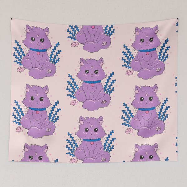 Item preview, Purple Cat  designed and sold by akshitamishra.