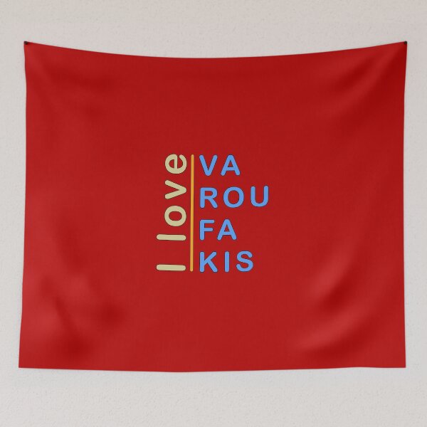Item preview, "I love Varoufakis" slogan  designed and sold by Art By M.