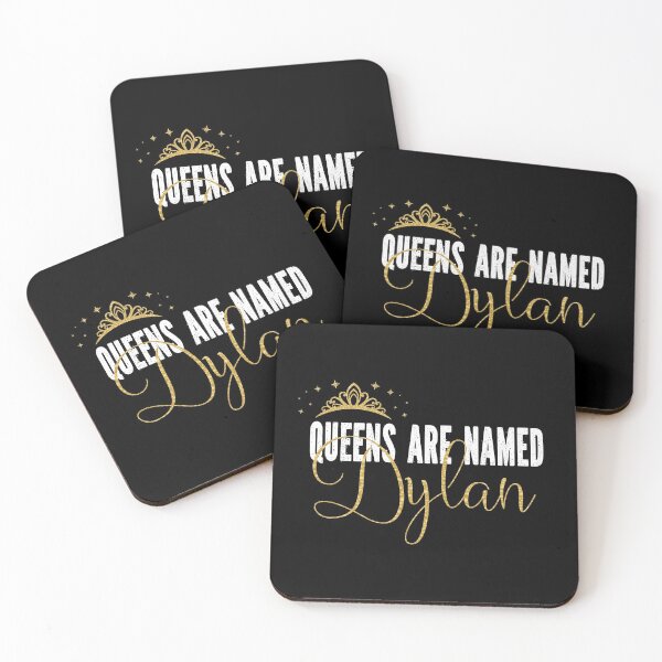 Item preview, Queens Are Named Dylan Personalized First Name Girl print designed and sold by Grabitees.