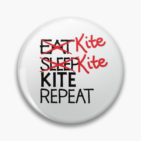 Item preview, Kite kite kite repeat designed and sold by ReluctantChickn.