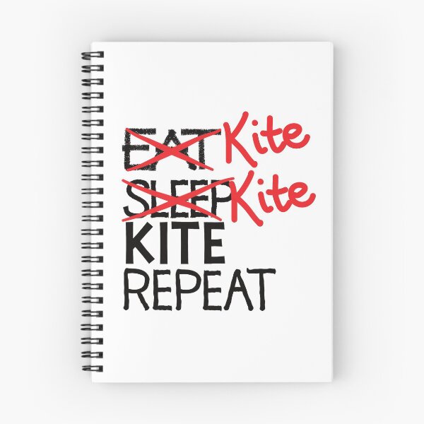 Item preview, Kite kite kite repeat designed and sold by ReluctantChickn.
