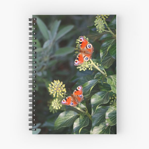 Item preview, Peacock butterfly on blooming ivy designed and sold by NW-Photo-Art.