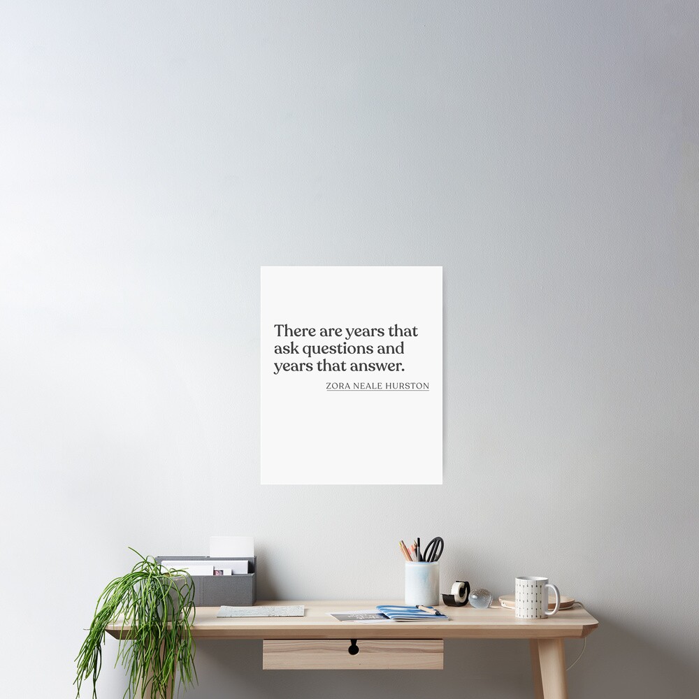 Vista previa del artículo con la obra «Póster», diseñado y vendido por BookQuoteMerch.