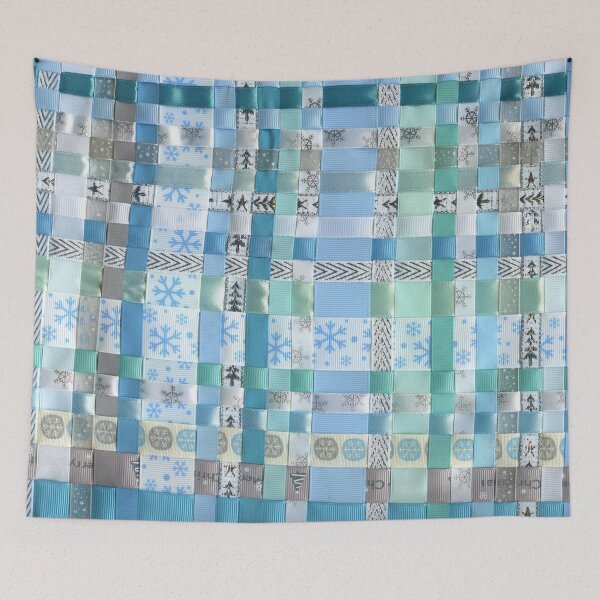 Item preview, Frozen Snowflake Ribbon Weave designed and sold by LymphomaLass.