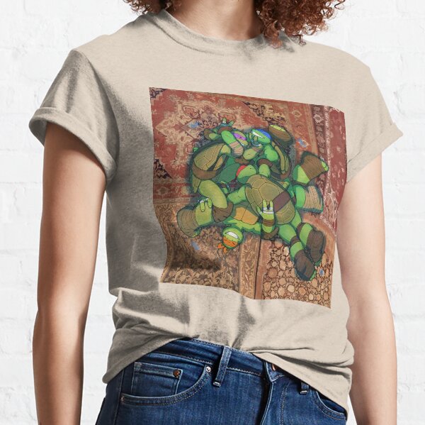 Teenage Mutant Ninja Turtles Classic Leap T-Shirt | Small in Purple Stylin Online