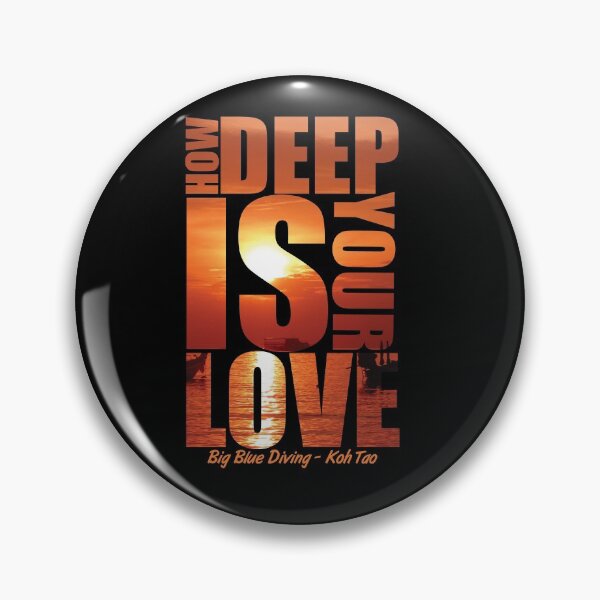 Item preview, Big Blue Diving - How Deep is your love - Sunset designed and sold by BigBlueDiving.