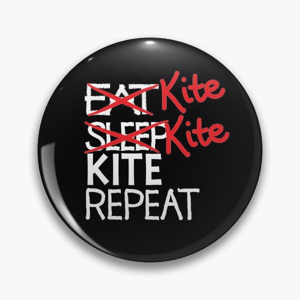 Item preview, Kite kite kite repeat designed and sold by ReluctantChickn.