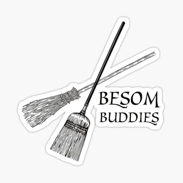 Item preview, Besom Buddies designed and sold by Prints4Pagans.