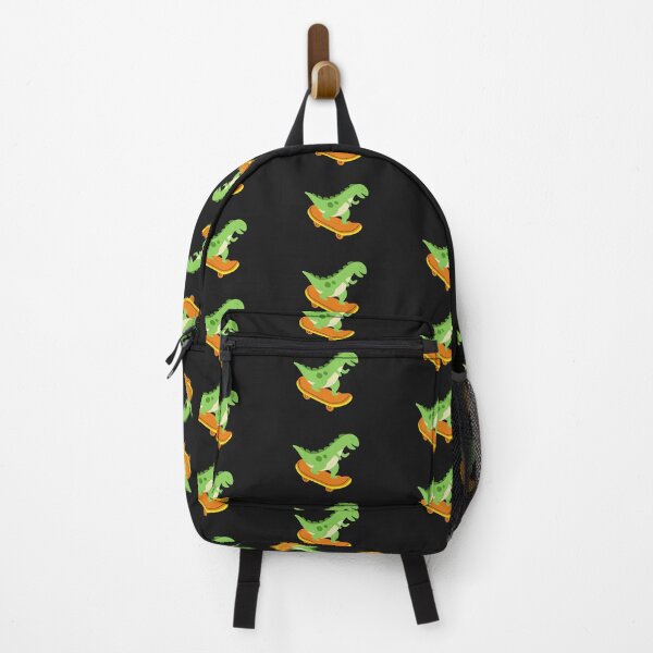 Item preview, Dinosaur on skateboard designed and sold by NomadMessenger.