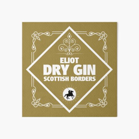 Item preview, ELIOT GIN Label | Border Reivers designed and sold by yourscotborders.