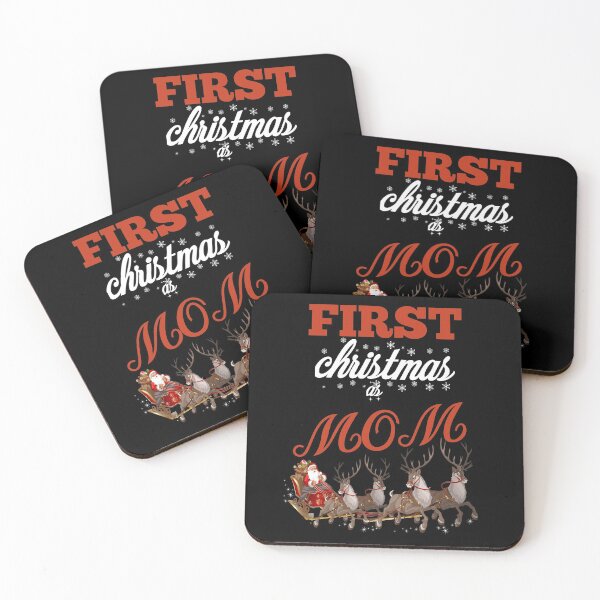 Item preview,  First Christmas As Mom , 2020 Santa Claus Funny Gift for Women designed and sold by myrstyle.