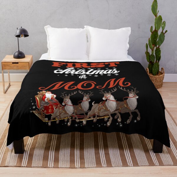 Item preview, First Christmas As Mom , 2020 Santa Claus Funny Gift for Women designed and sold by myrstyle.