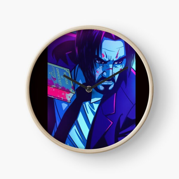 John Wick Clocks Redbubble