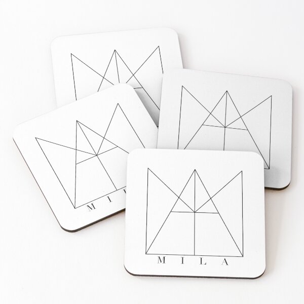 Item preview, Mila Name Logo  designed and sold by LittleLuxShop.