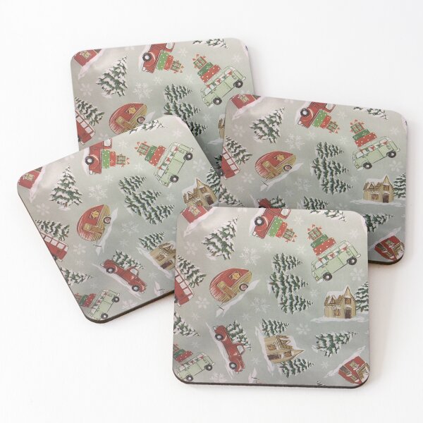 Item preview, Christmas Vintage retro Wrapping Paper Pattern  designed and sold by loveoceanair.