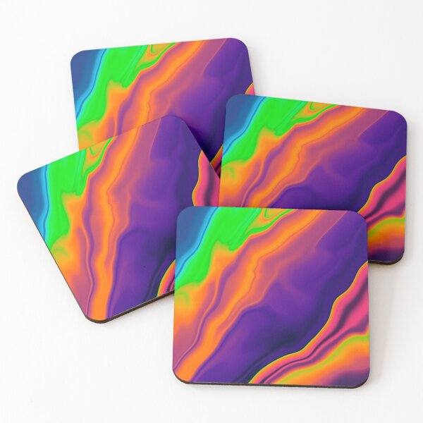 Item preview, Abstract Pattern Holographic Iridescent Liquid Oil Waves Glitch Rainbow designed and sold by InvestingRoad.
