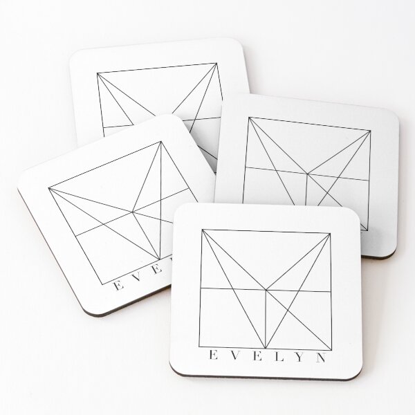 Item preview, Evelyn Name Logo  designed and sold by LittleLuxShop.