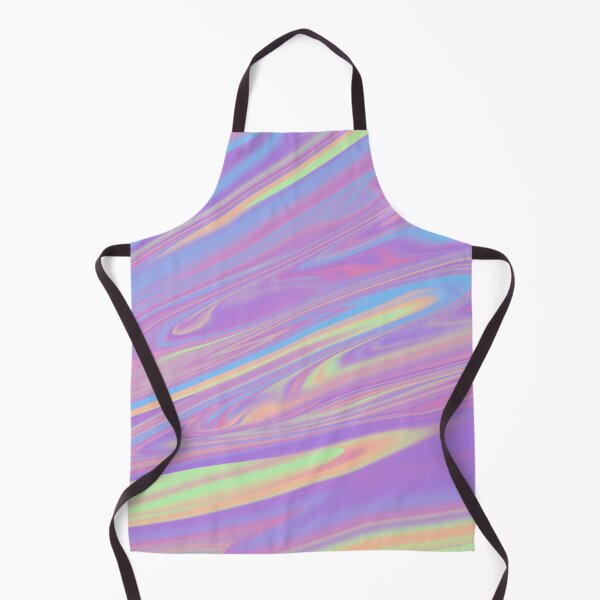 Item preview, Abstract Pattern Holographic Iridescent Liquid Oil Waves Glitch Rainbow designed and sold by InvestingRoad.