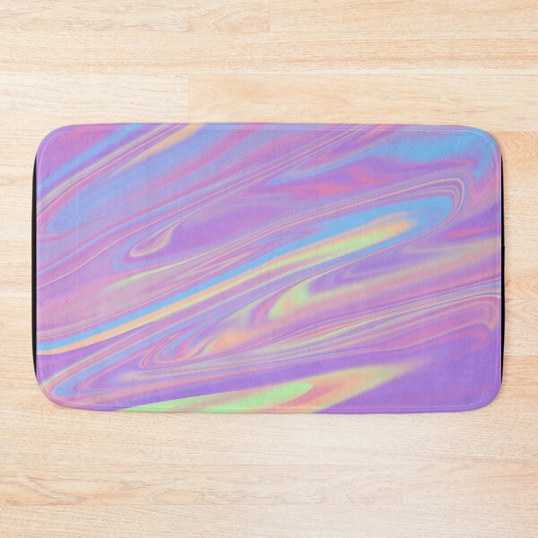 Item preview, Abstract Pattern Holographic Iridescent Liquid Oil Waves Glitch Rainbow designed and sold by InvestingRoad.