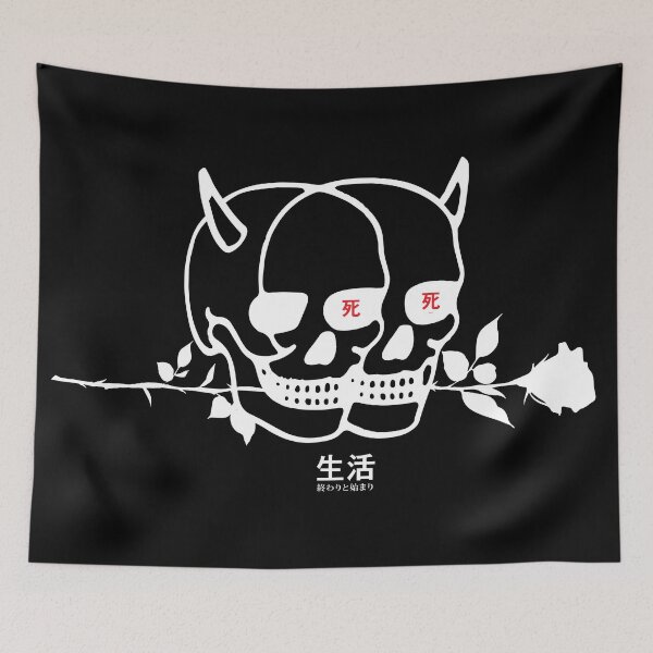 Item preview, Trippy Double Skull Rose designed and sold by Armiyashi Dandzo.