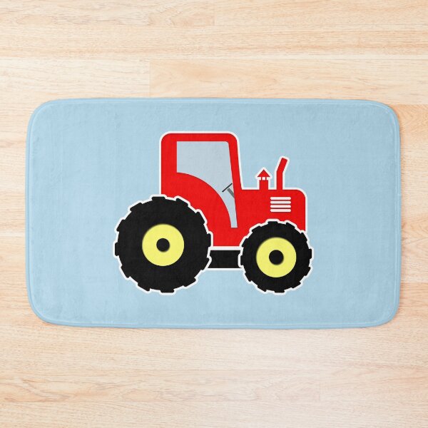 Item preview, Red toy tractor designed and sold by Gaspar Avila.