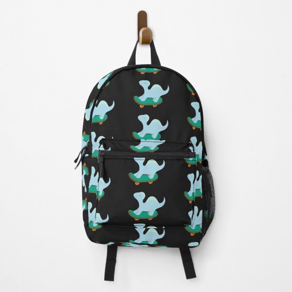 Item preview,  Dinosaur on skateboard designed and sold by NomadMessenger.