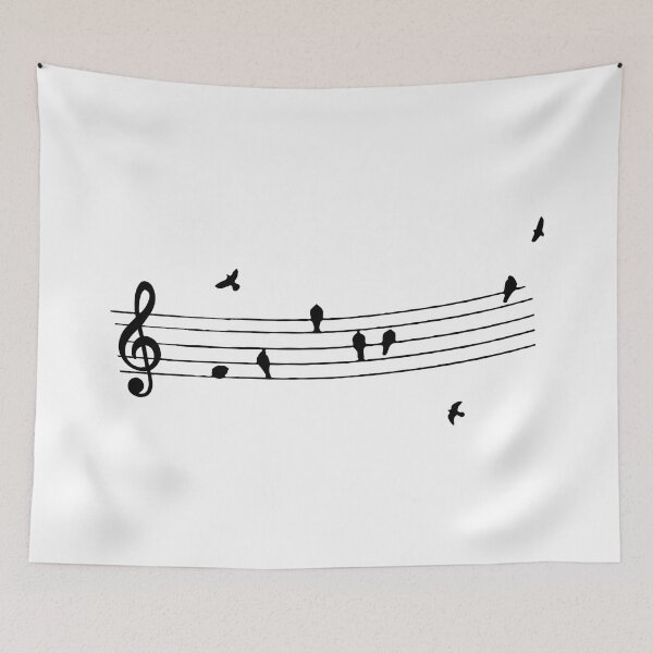 Item preview, Birds on the Staff designed and sold by Gramophone Cafe.